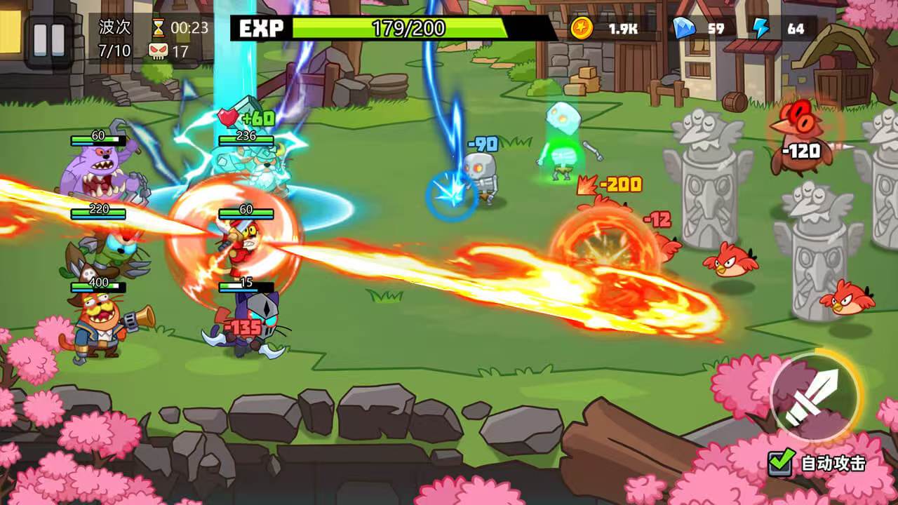 猫咪勇士冒险 内置菜单 直装版- 关先生资源站