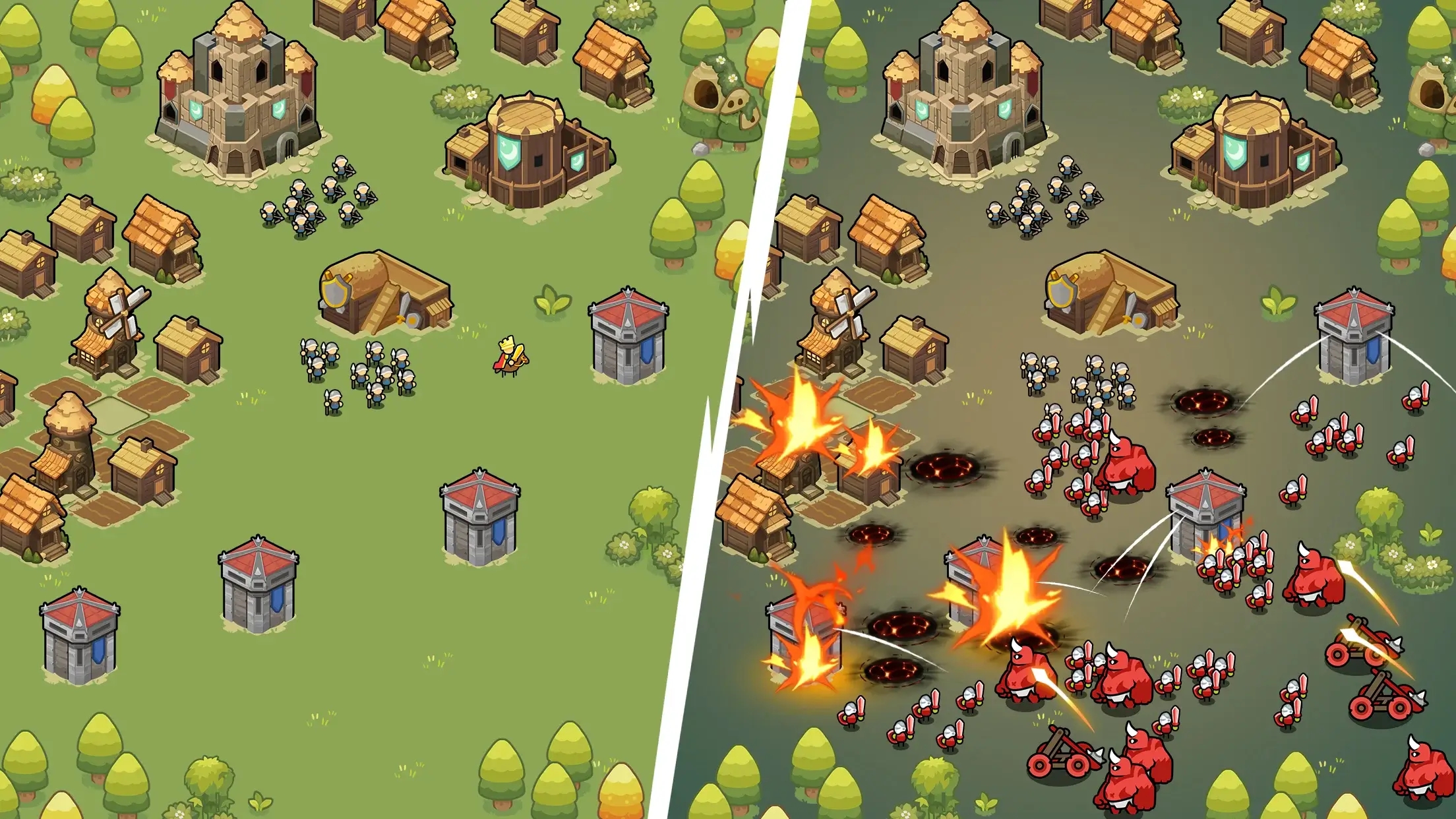 夜幕王国边境塔防 免费内购+内置菜单+免广告直接获得奖励 直装版- 关先生资源站