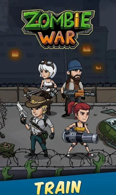 僵尸战争（Zombie Wa~r: Idle Defense Game） 内置菜单 直装版- 关先生资源站